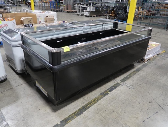 Hussmann refrigerated island, self-contained, looks new
