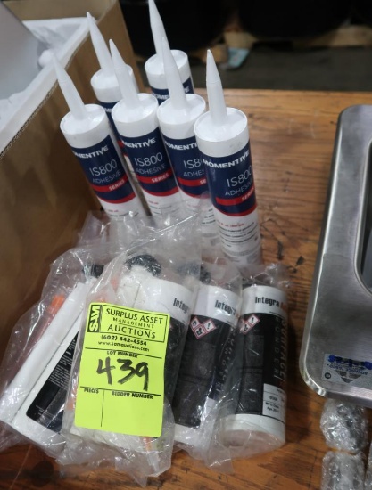 Momentive IS800 general purpose adhesive & Integra surface bonder adhesive