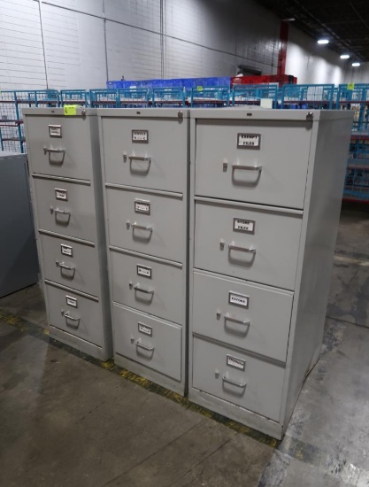 4-drawer file cabinets