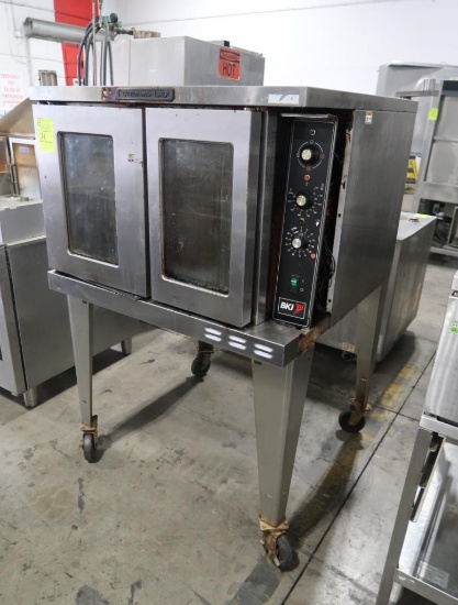 BKI convection oven, on stand