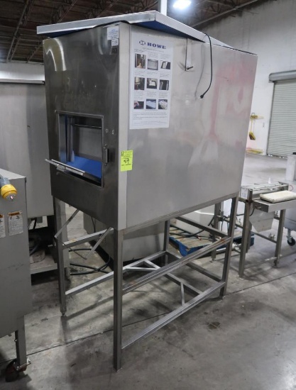 Howe ice storage cabinet, on stand