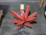 flower yard art