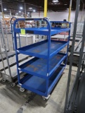 4-tier stocking cart