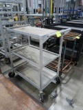 aluminum stocking cart