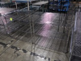 wire shelving merchandising units