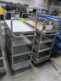 4-tier stocking carts