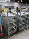 4-tier stocking carts