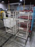 wire basket stocking carts