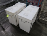 3-compartment ingredients bins