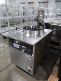 BKI auto-lift electric fryer