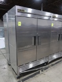 True 2-door stainless refrigerator