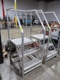3-step stocking platform, aluminum