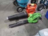 Echo battery operated blower (missing battery) & Portland 120v blower