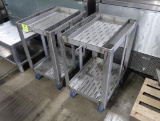 stainless meat saw parts carts