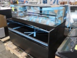 Structural Concepts over-under refrigerated combo merchandiser, self-contained, 6' case, new