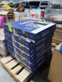pallet of self-stick carpet tiles 24x24