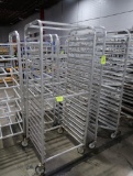 aluminum cooling rack, on casters