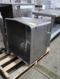 stainless tub