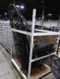 rack of steel trellis