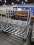 aluminum cooler racks, on casters