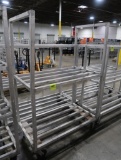 aluminum cooler rack, on casters