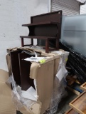 low case-front wooden merchandisers, new