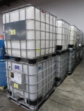 plastic containers in steel cages