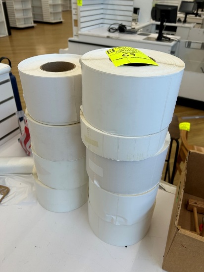 Group Of Assorted Label Rolls