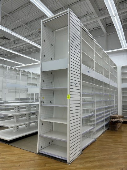 36in x 25in x 144in Grid Rack Shelving Section