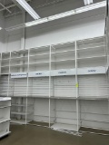 19 Sections Of Grid Rack Shelving