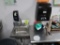 hand sink w/ soap & towell dispenser