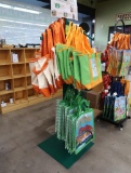 reusable shopping bag merchandiser