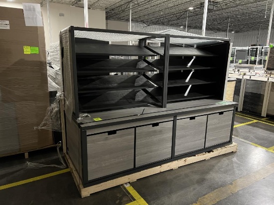 JSI Wall Bread Display Merchandiser
