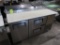 True refrigerated prep table w/ drawers & door