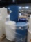 plastic barrels