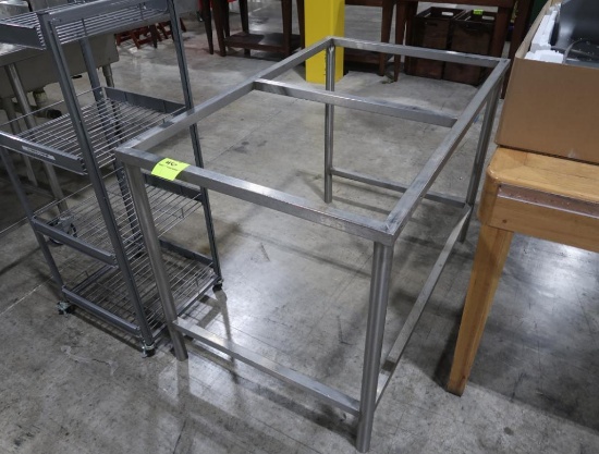 stainless frame for polytop table