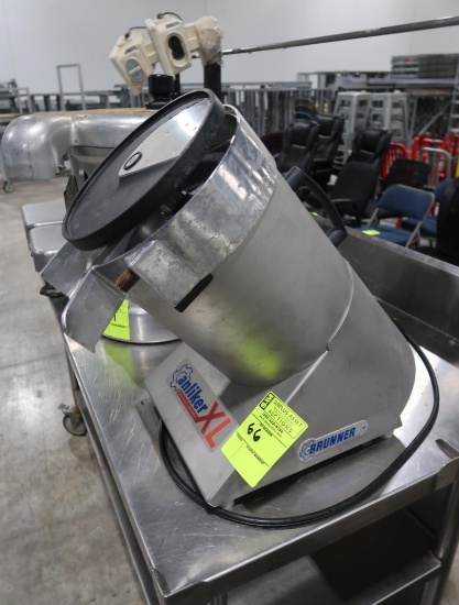 Brunner Anliker commercial food preparing machine, base only