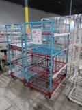 4-tier stocking carts