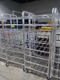aluminum tub/tray racks, look new