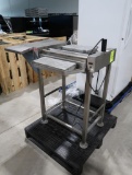 Hobart film wrapping machine, on stand