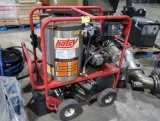 Hotsy gas-fired portable pressure washer w/ Honda engine