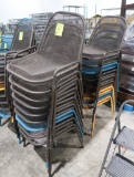 stackable metal mesh chairs