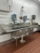Stainless Steel Three Compartment Sink W/ Sprayer