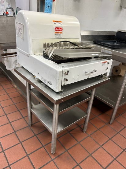 Berkel MB 1/2 Bread Slicer W/ Equipment Stand
