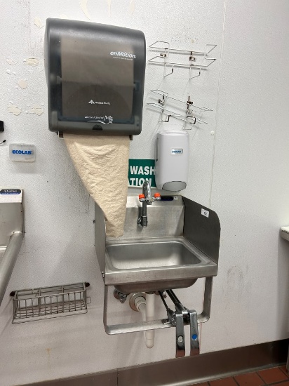 Knee Operated Hand Sink W/ Eyewash