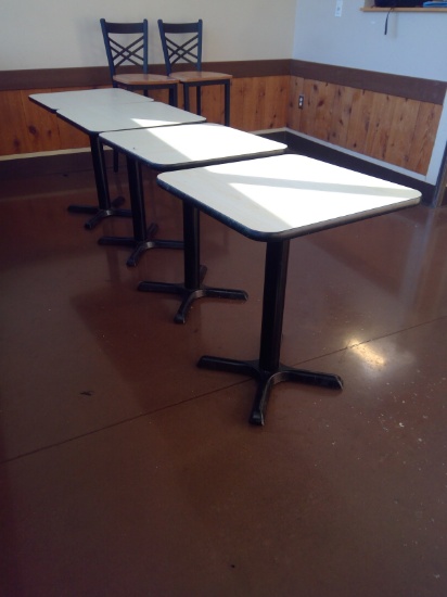 24in x 24in x 29in Café Tables