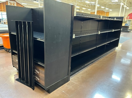 12ft Of Lozier Gondola Shelving