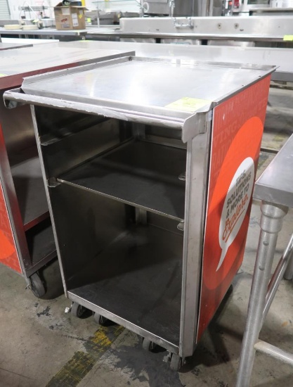 stainless demo cart