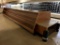 20ft Double Sided Wooden Merchandising Shelving Unit