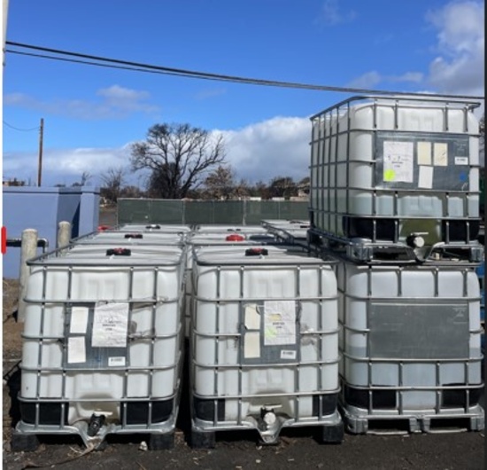 Maui (Lahaina) Large IBC Tanks W/ Steel Pallets (Local Pickup Only)